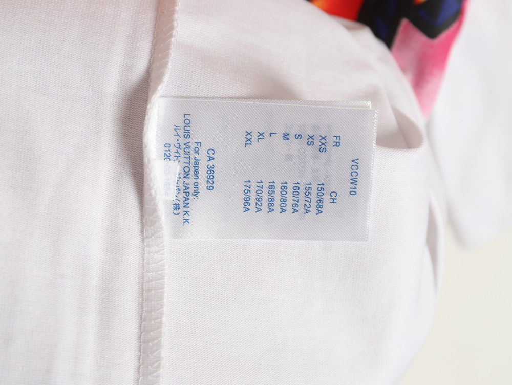 l0*is V*t0n flame lettering print short sleeves