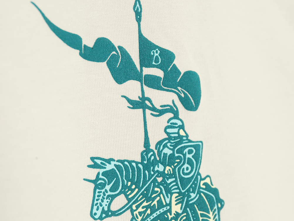 B**rry warhorse logo foam print short sleeve t-shirt