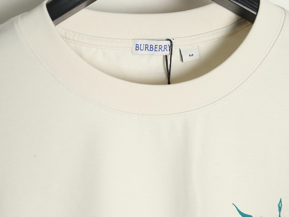 B**rry warhorse logo foam print short sleeve t-shirt