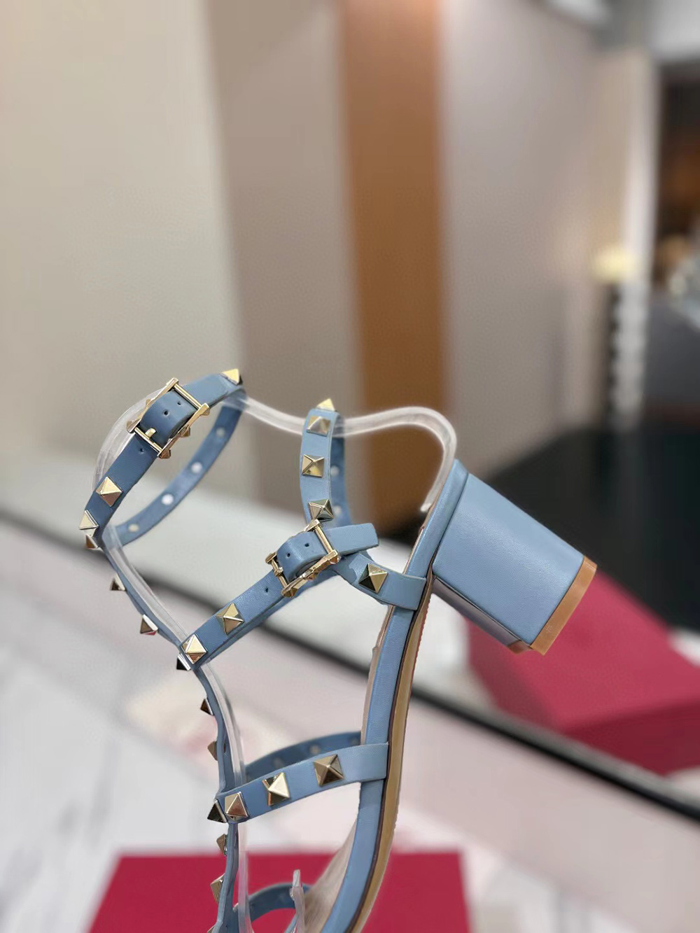 Valentino Garavani Rockstud Sandals Heel:60mm