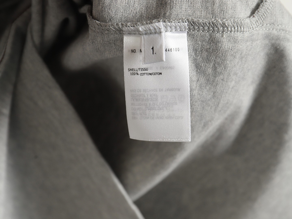 Thom Browne striped sleeve yarn-dyed short-sleeved polo shirt