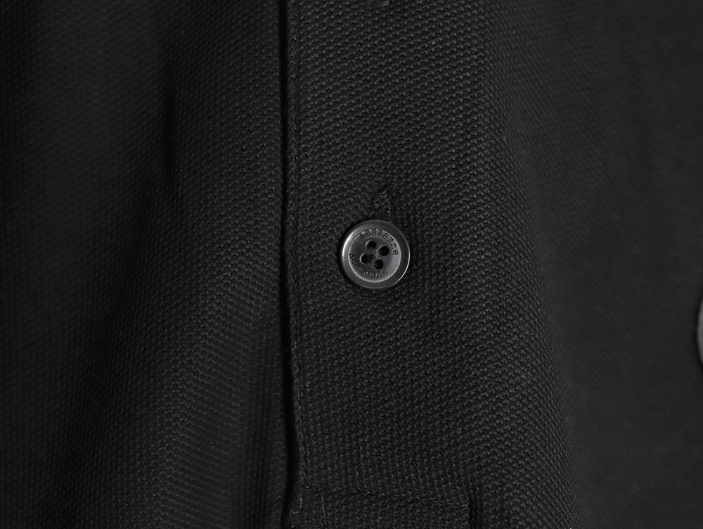 B**rry classic collar stripe logo embroidered short sleeve polo shirt tsk2