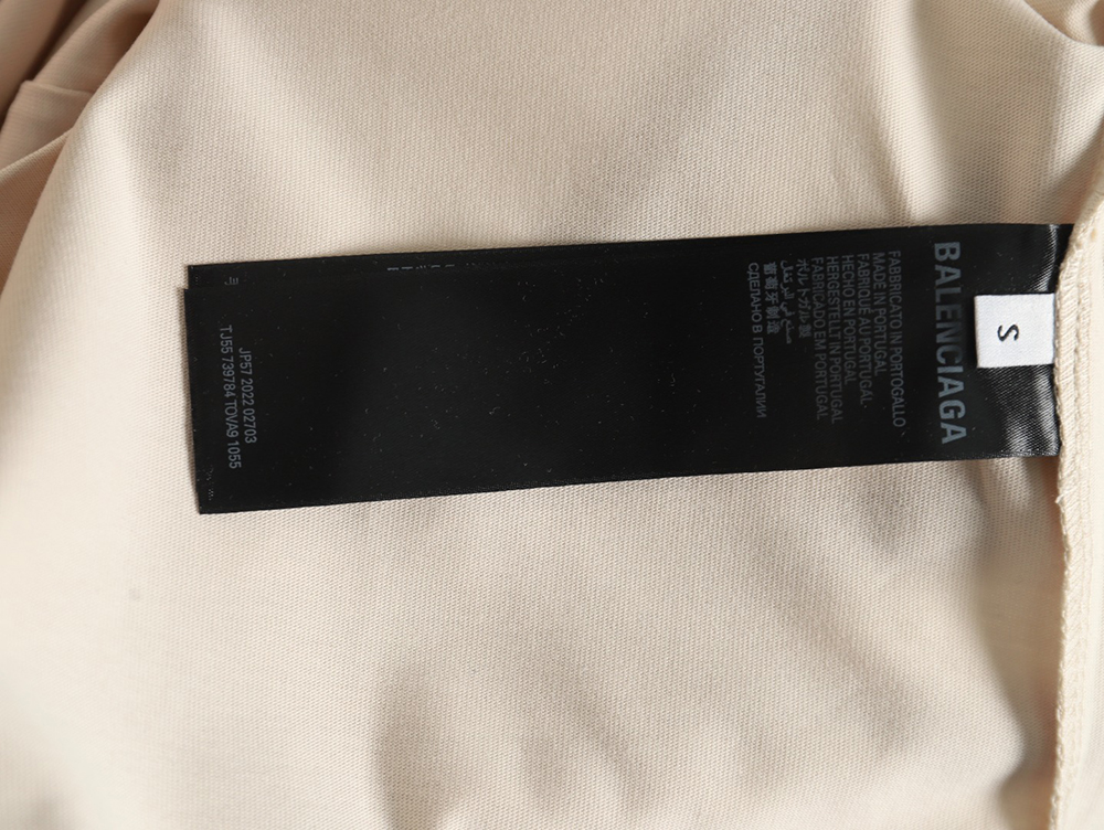 Ba*len*cia*ga & lamborghini printed short-sleeved t-shirt