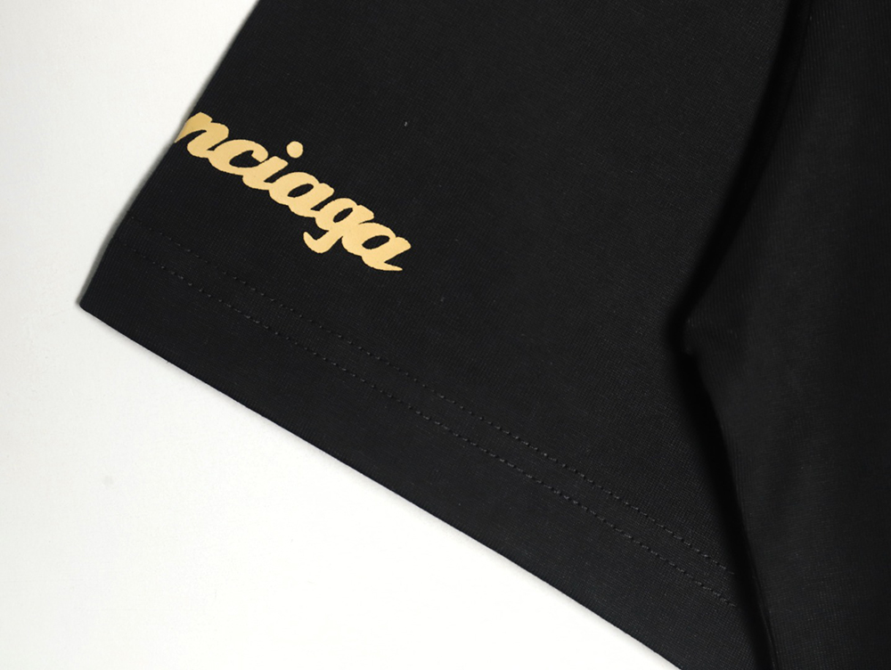 Ba*len*cia*ga & lamborghini printed short-sleeved t-shirt tsk2