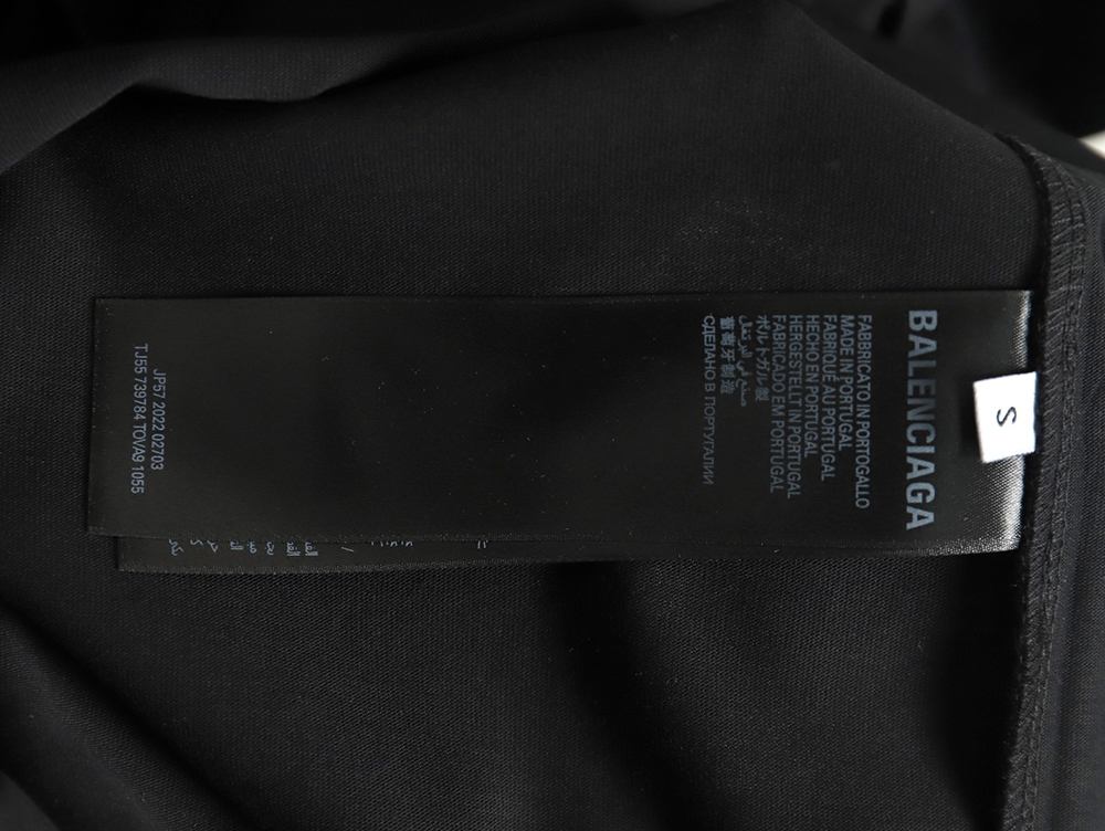 Ba*len*cia*ga & lamborghini printed short-sleeved t-shirt tsk2