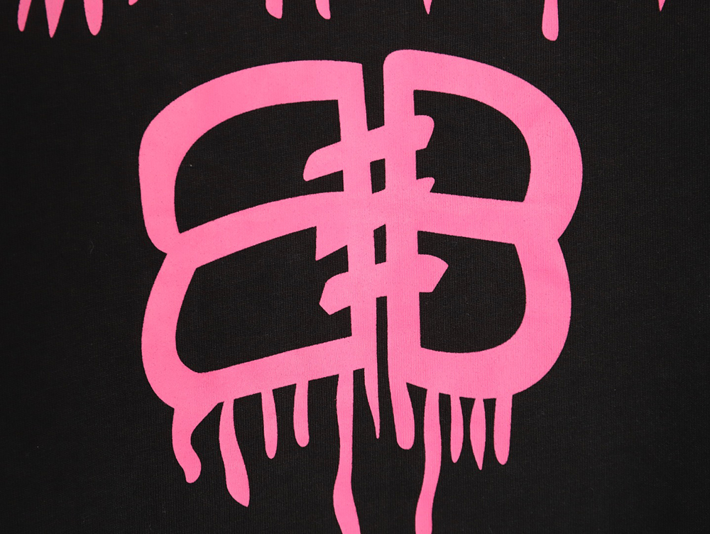 Ba*len*cia*ga graffiti lettering logo short sleeve