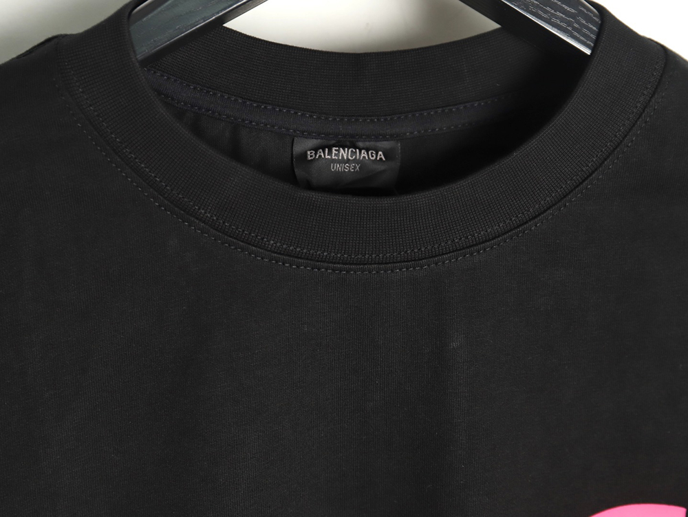 Ba*len*cia*ga graffiti lettering logo short sleeve