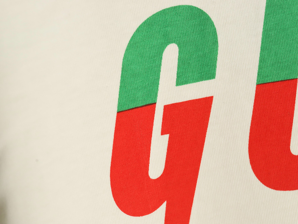 G*u*i lightning print short-sleeved t-shirt