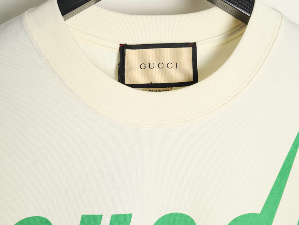 G*u*i lightning print short-sleeved t-shirt