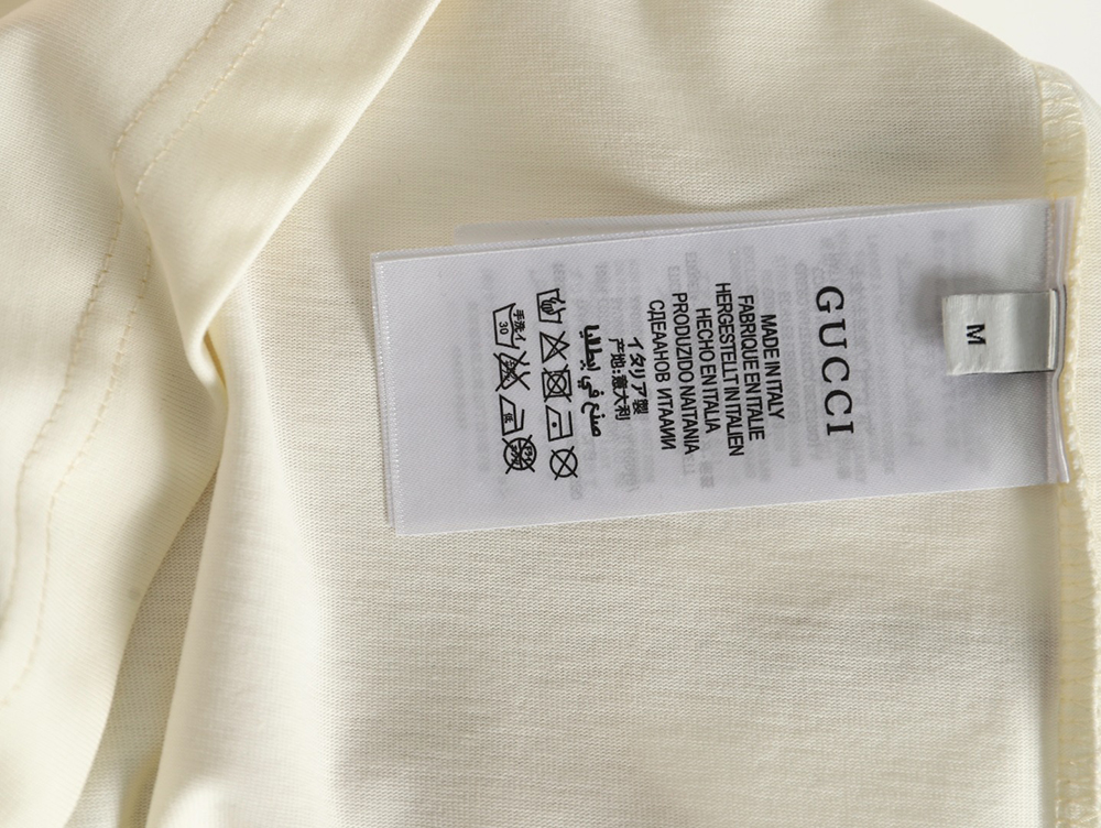 G*u*i lightning print short-sleeved t-shirt