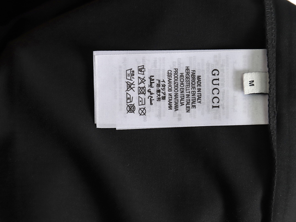 G*u*i lightning print short-sleeved t-shirt tsk1