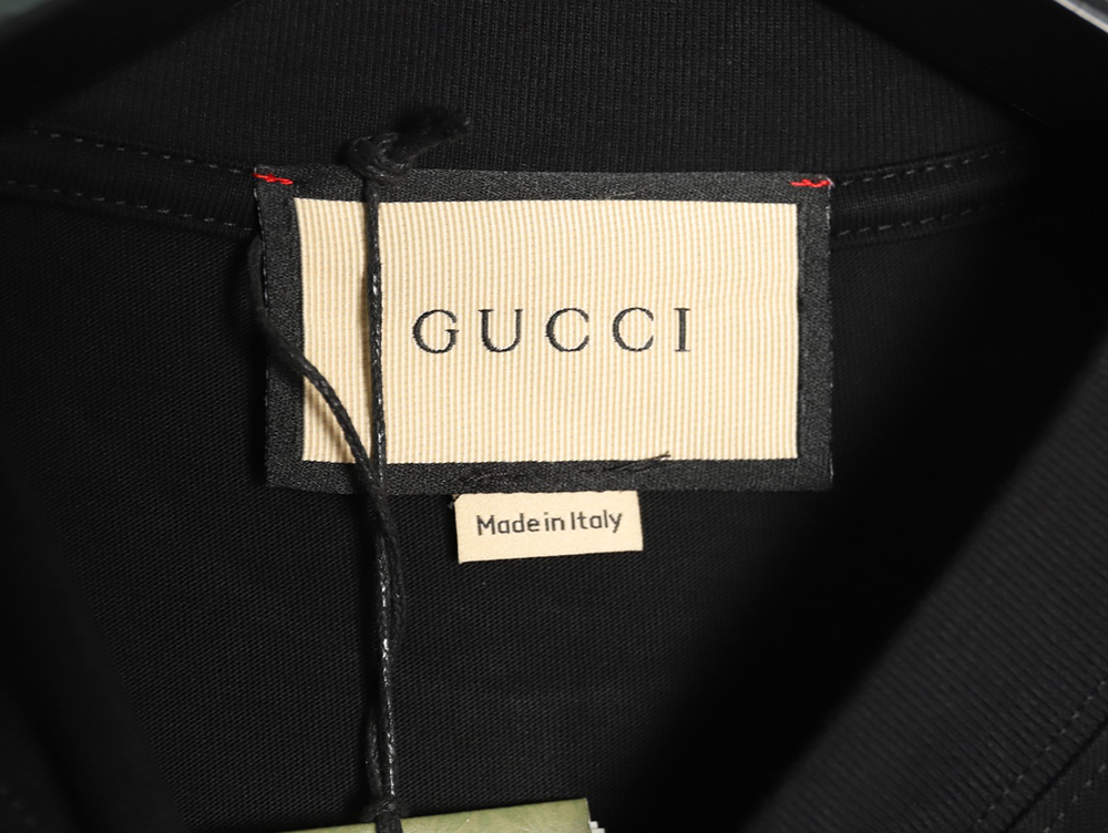 G*u*i lightning print short-sleeved t-shirt tsk1