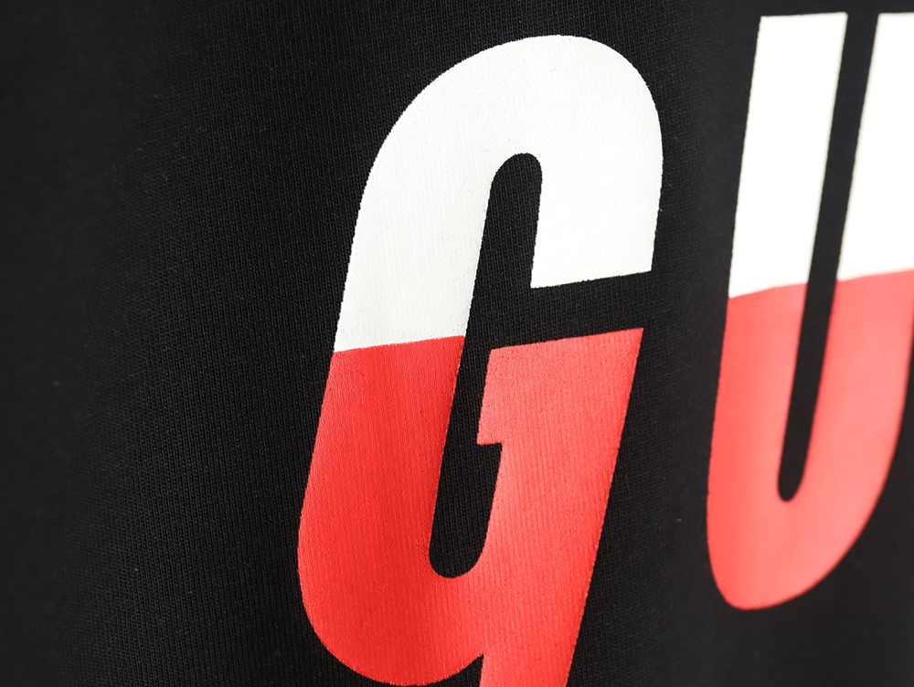 G*u*i lightning print short-sleeved t-shirt tsk1