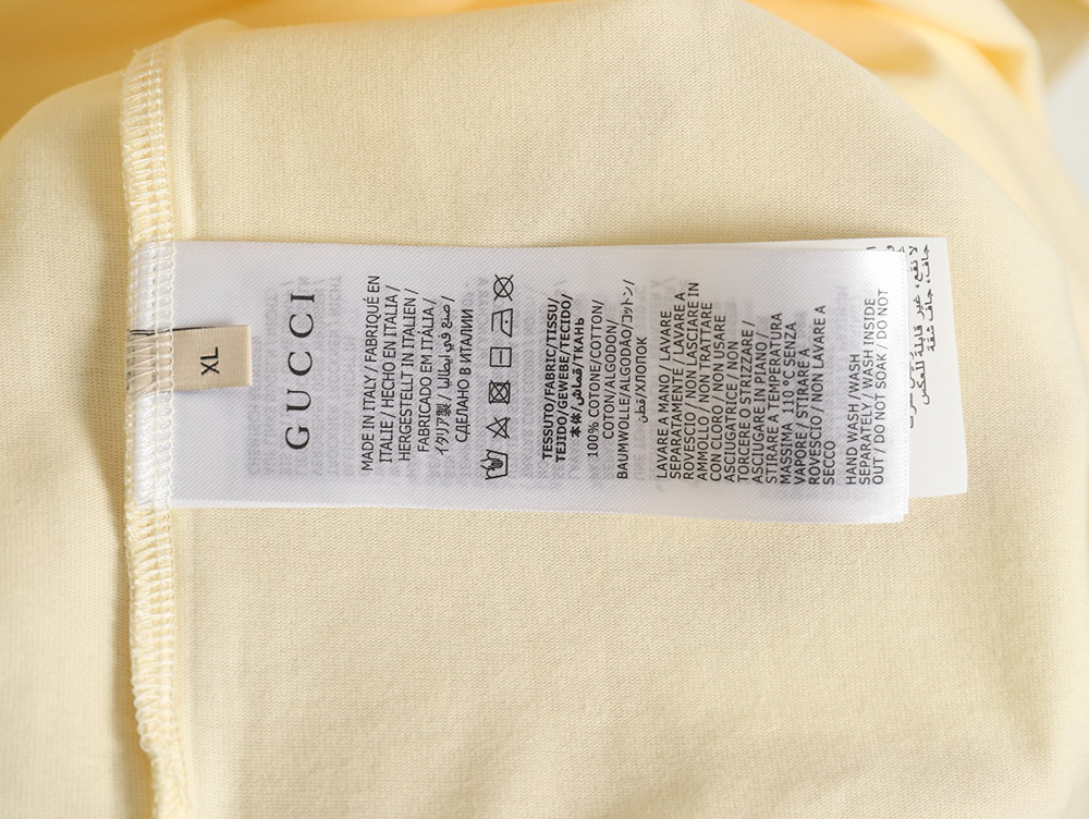 G*u*i mario colorful lettering short-sleeved t-shirt