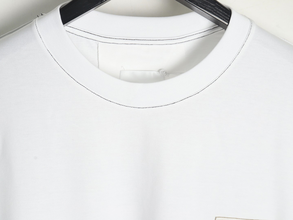 Givenchy chest 4G topstitch embroidered short sleeves