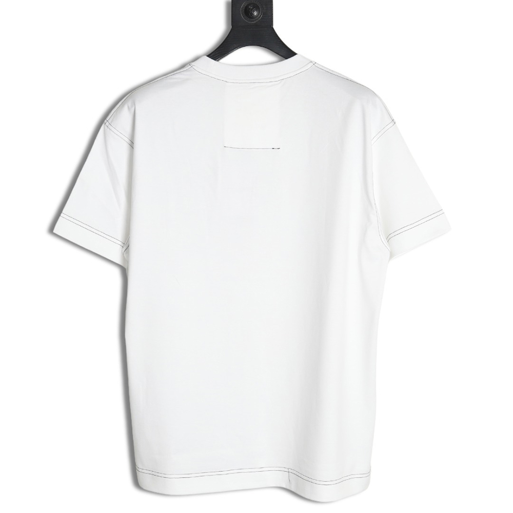 Givenchy chest 4G topstitch embroidered short sleeves