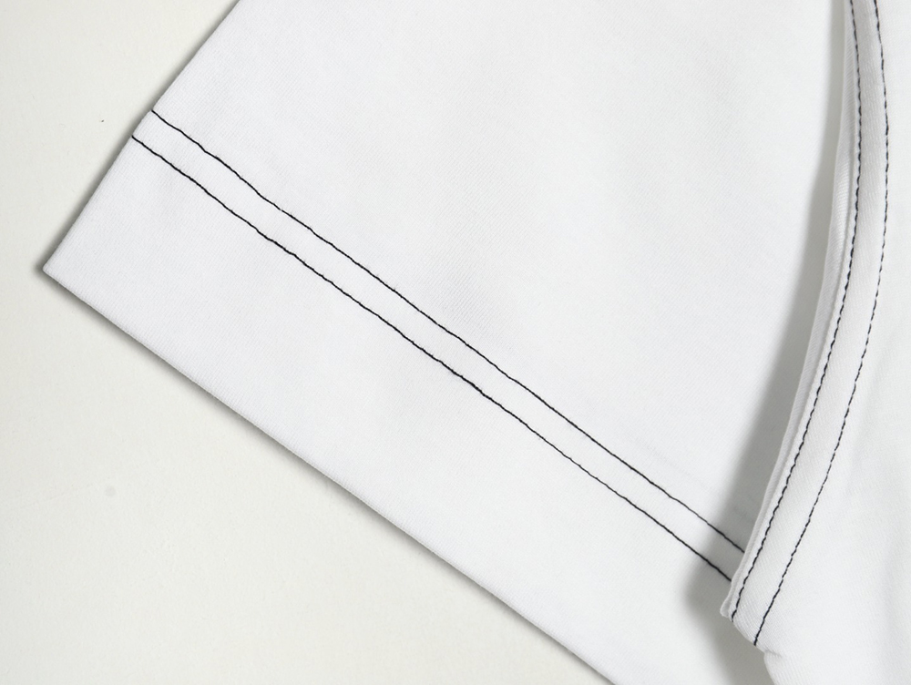 Givenchy chest 4G topstitch embroidered short sleeves