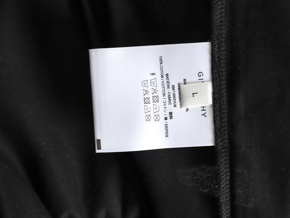 Givenchy chest 4G topstitch embroidered short sleeves TSK1