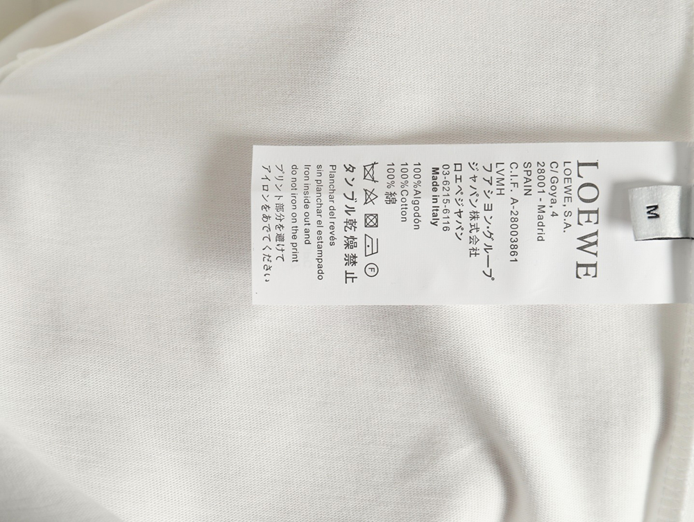 L0ew* & hals moving castle joint pocket flame embroidered short sleeve t-shirt