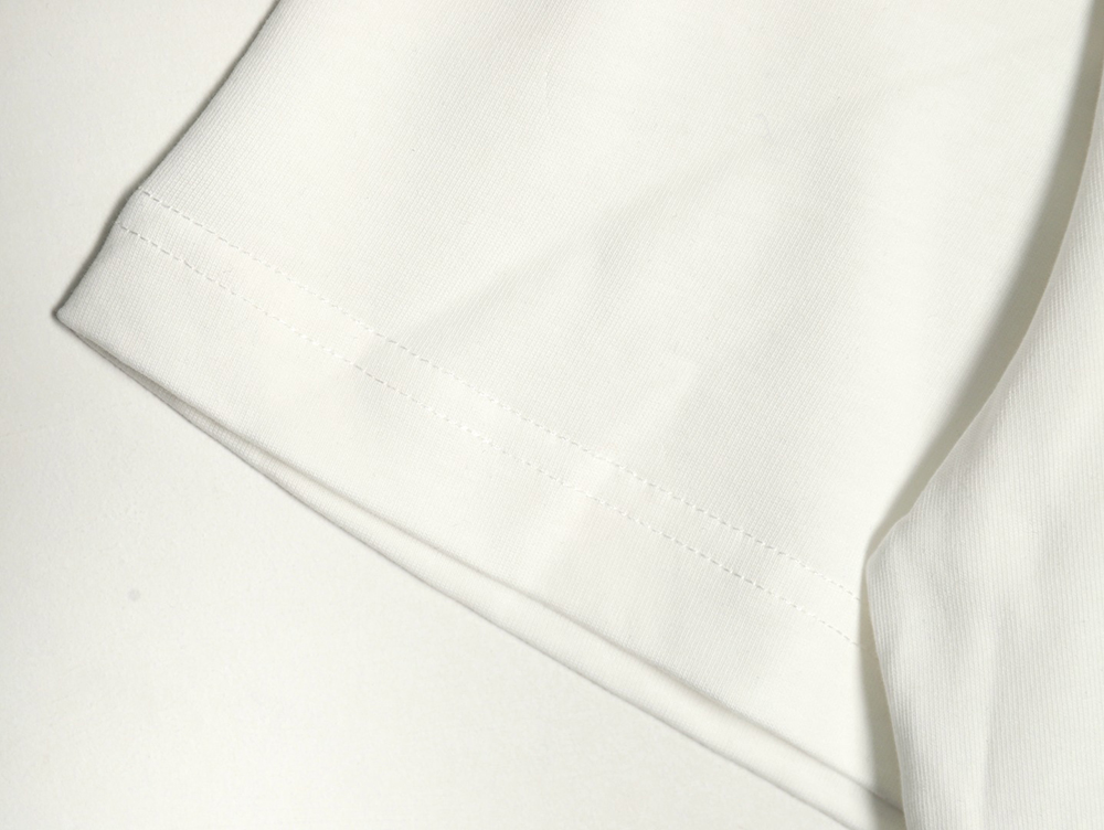 L0ew* & hals moving castle joint pocket flame embroidered short sleeve t-shirt