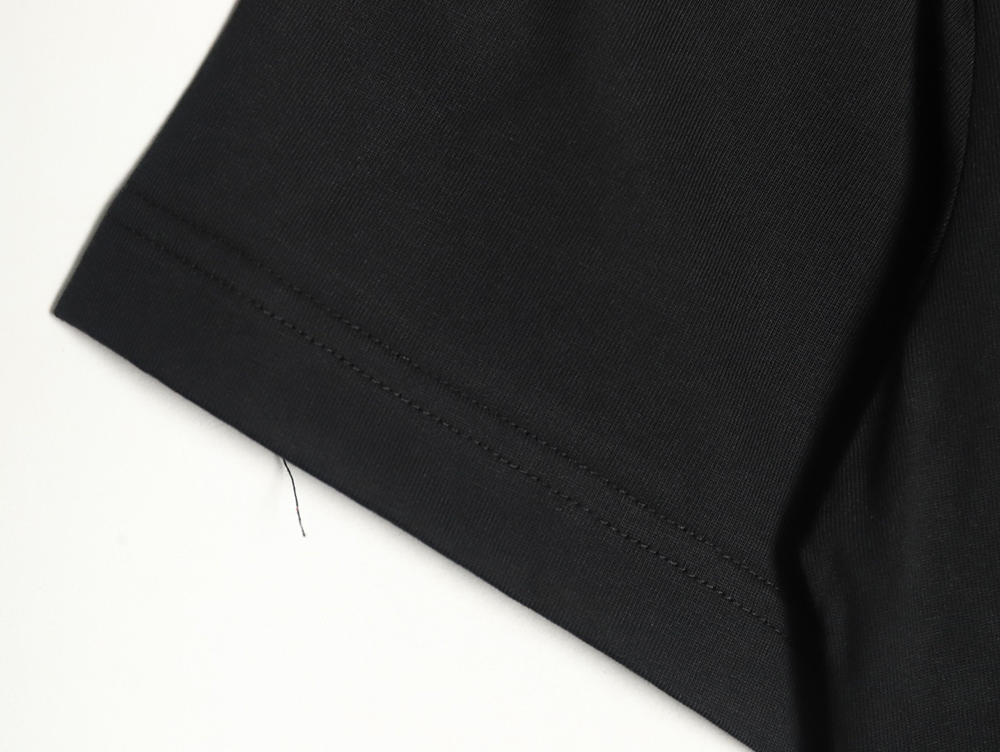 L0ew* & hals moving castle joint pocket flame embroidered short sleeve t-shirt tsk1