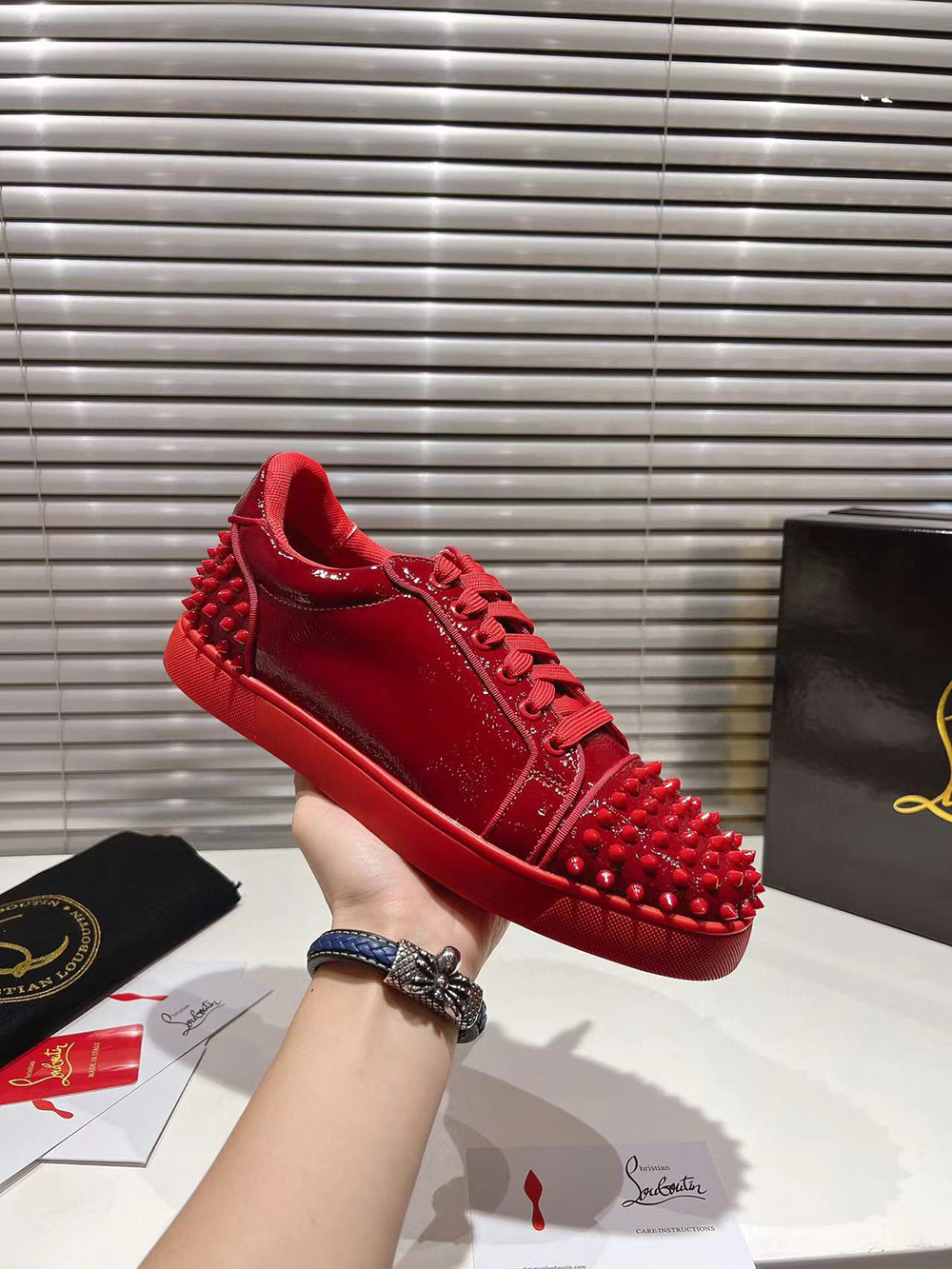 Ch**an louboutin l0*is junior p pik pik strass sneakers