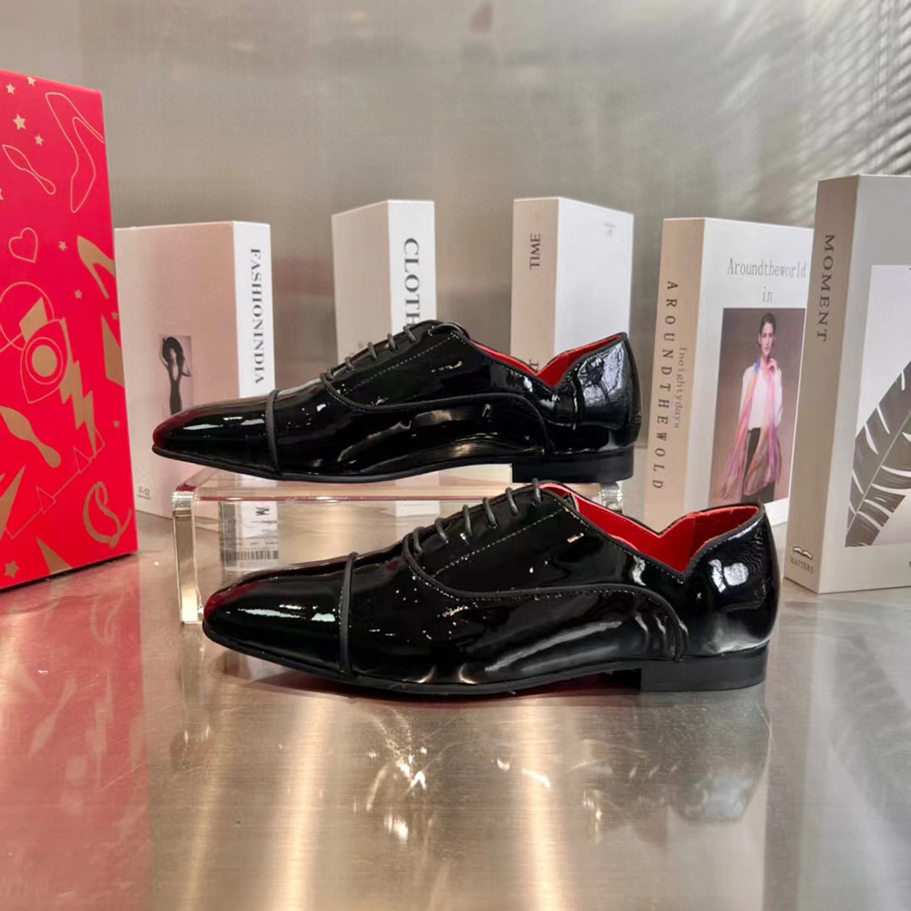 Ch**an louboutin greggy chick lace-up shoes