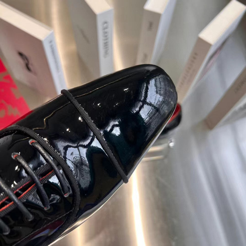 Ch**an louboutin greggy chick lace-up shoes