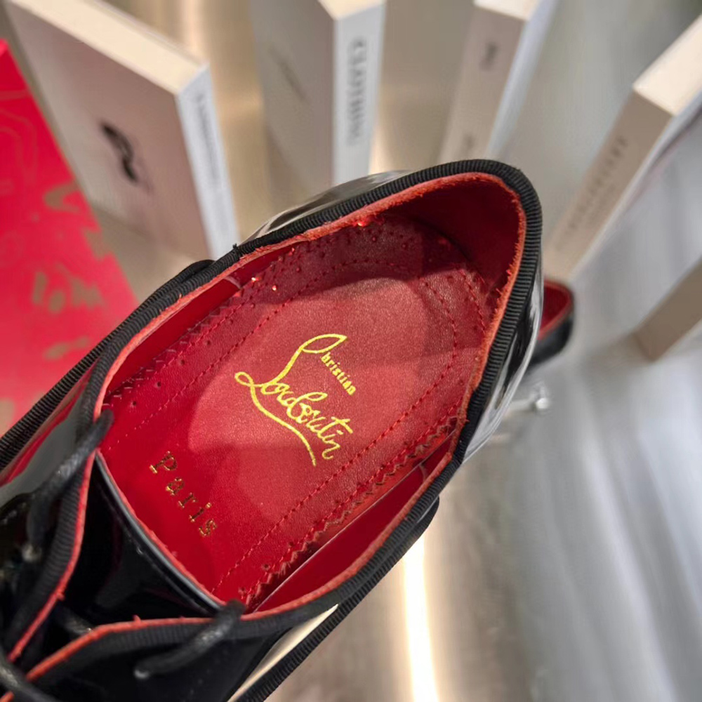 Ch**an louboutin greggy chick lace-up shoes