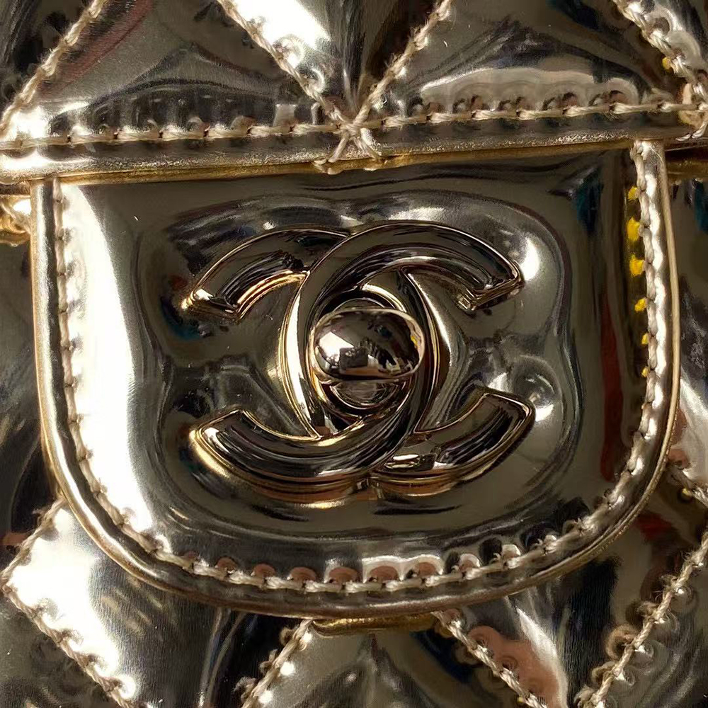 Ch*el cc mini flap bags as4646 12.5*19*5cm