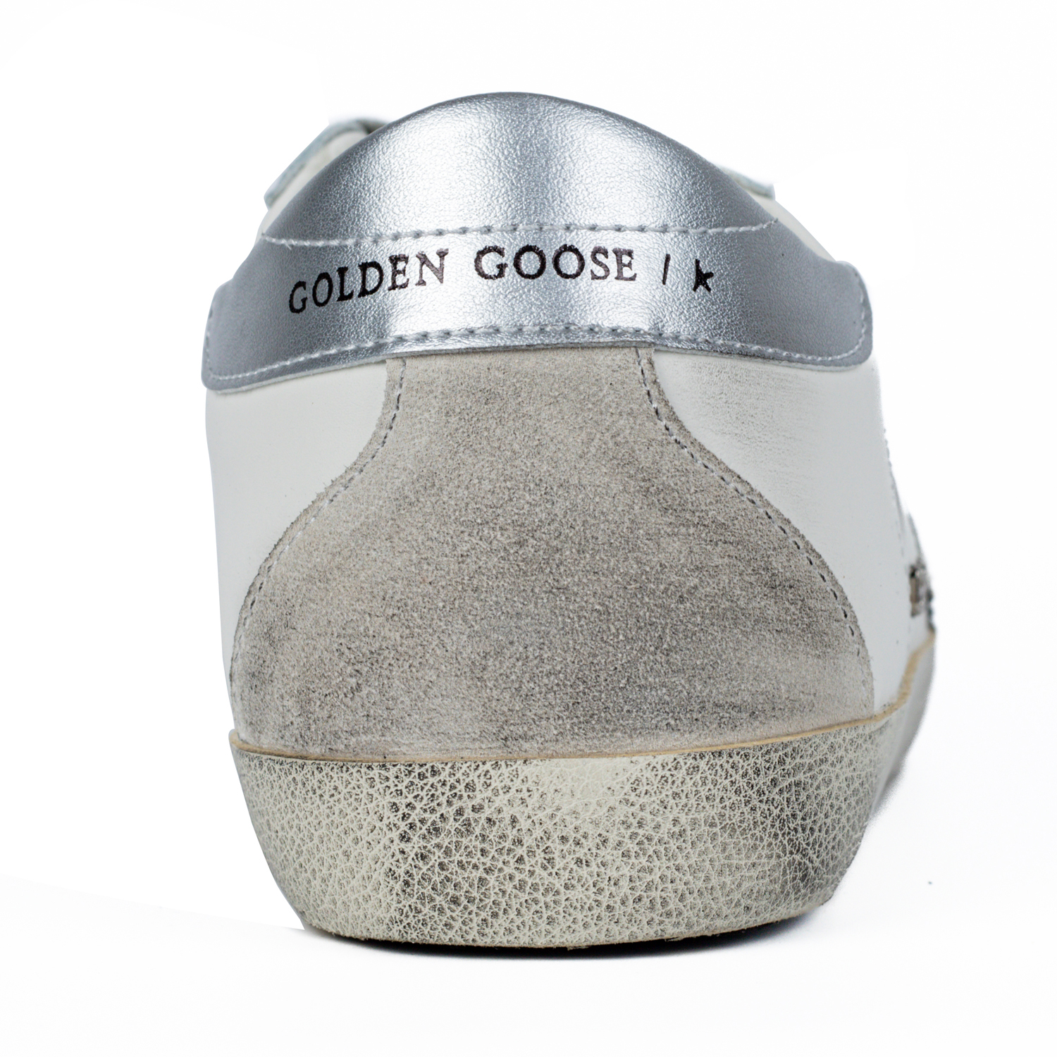 golden goose S*per-star white silver