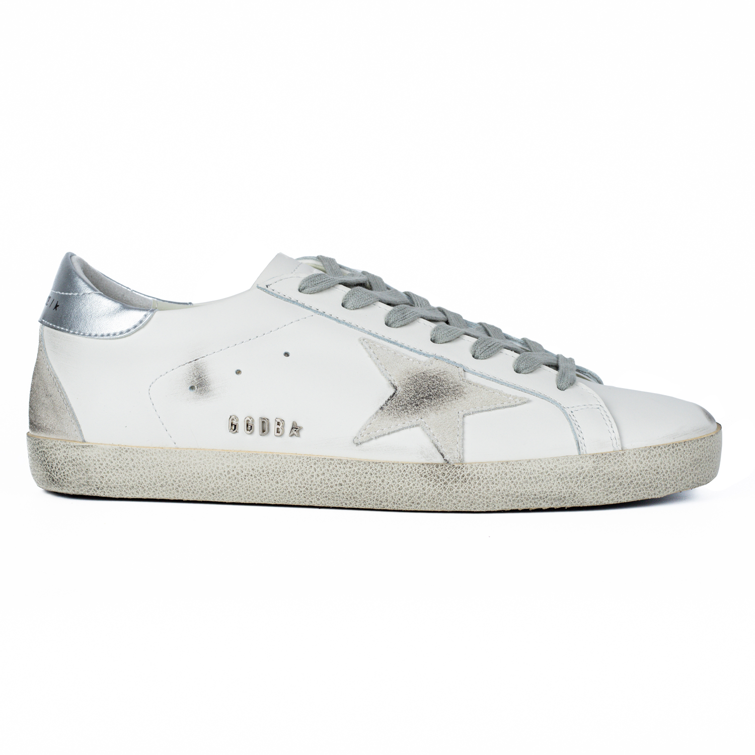 golden goose S*per-star white silver