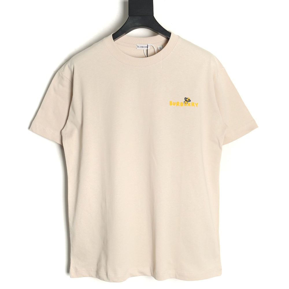 B**rry bee flocked short sleeve t-shirt