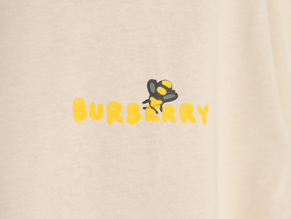 B**rry bee flocked short sleeve t-shirt
