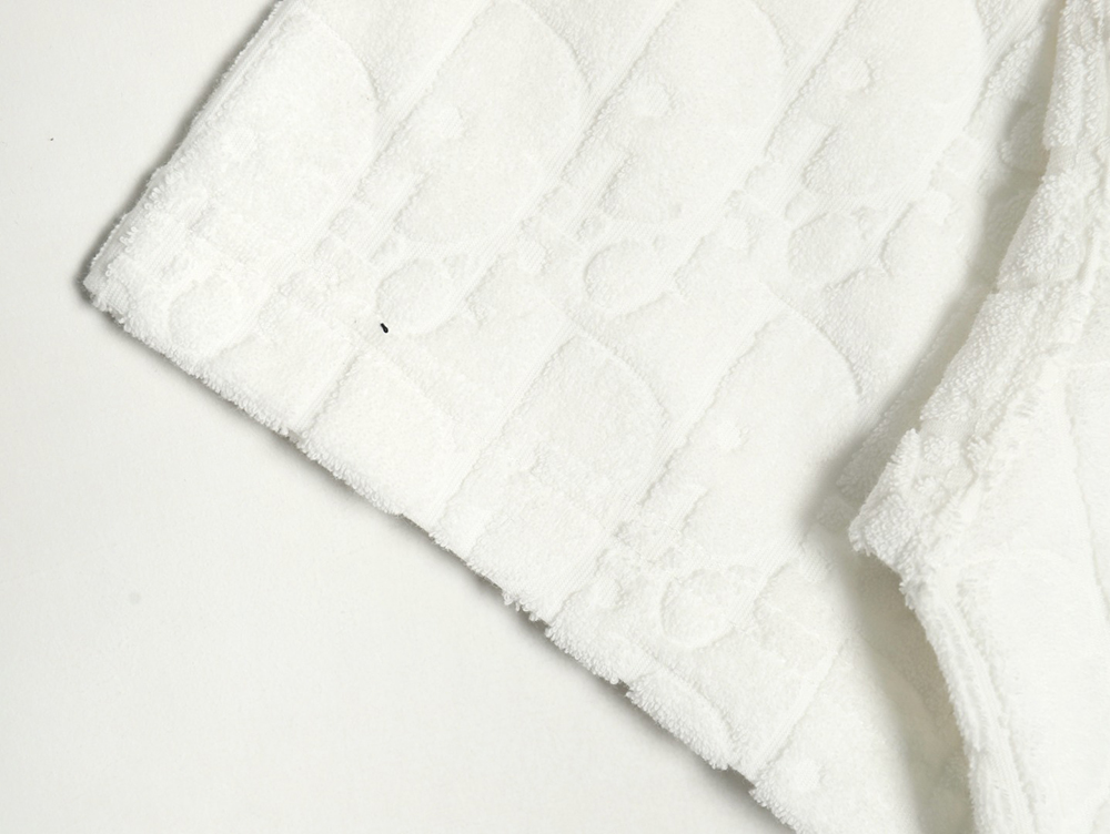 D*or classic jacquard full-print lettering short-sleeved t-shirt