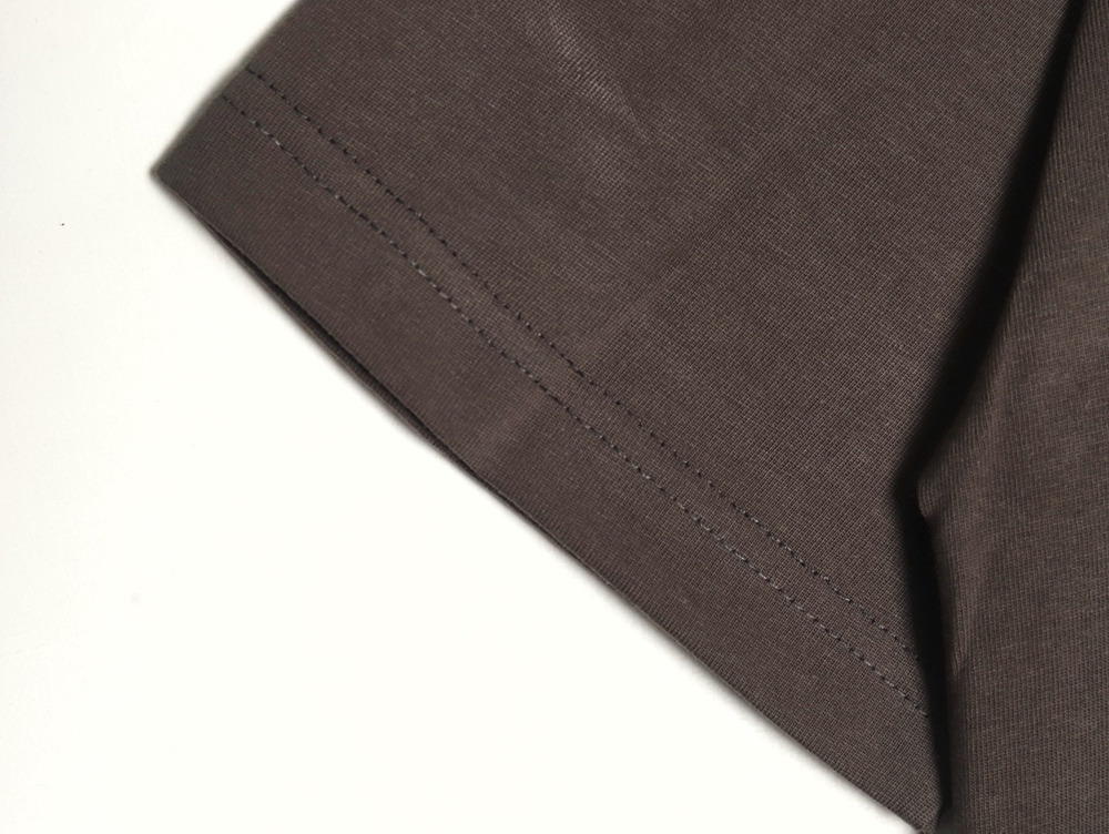 D*or logo pattern embroidered flocked letter t-shirt