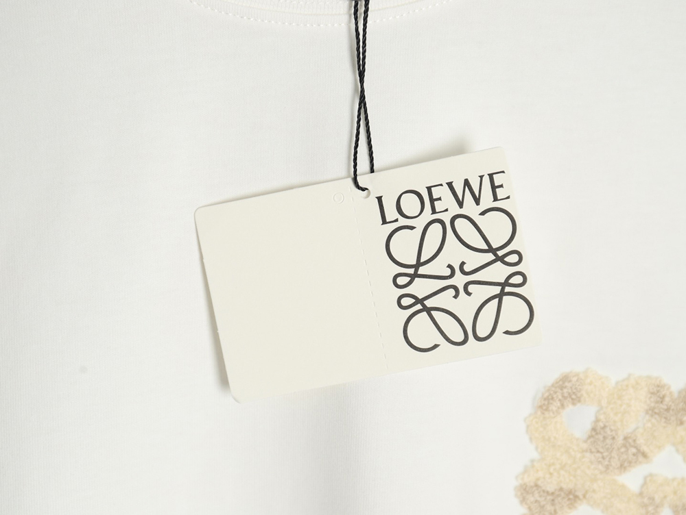 L0ew* towel embroidered short sleeve t-shirt