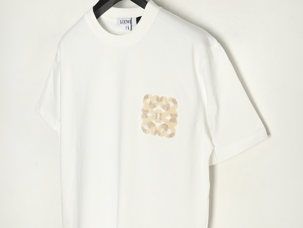 L0ew* towel embroidered short sleeve t-shirt