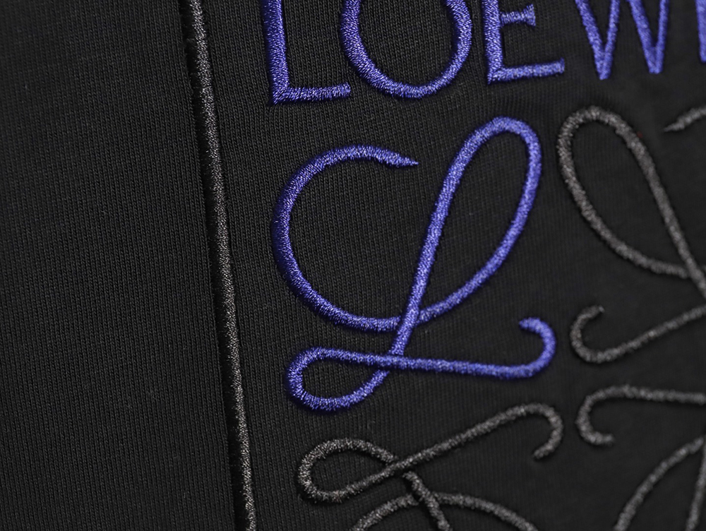 L0ew* pocket logo embroidered short sleeve t-shirt tsk1