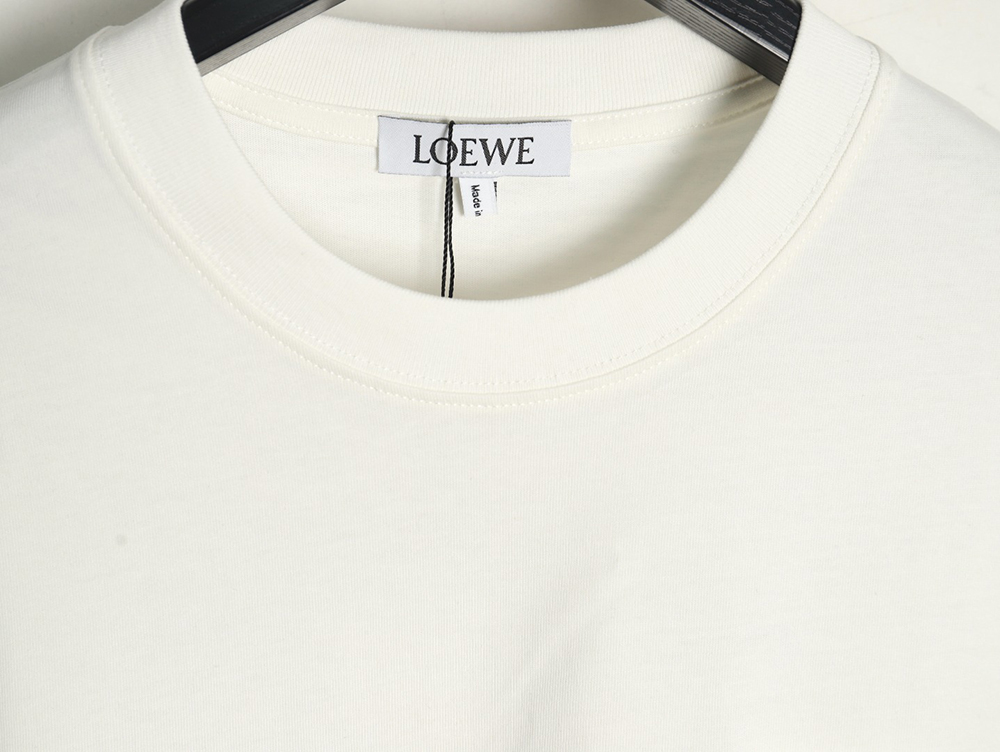 L0ew* pocket logo embroidered short sleeve t-shirt tsk2