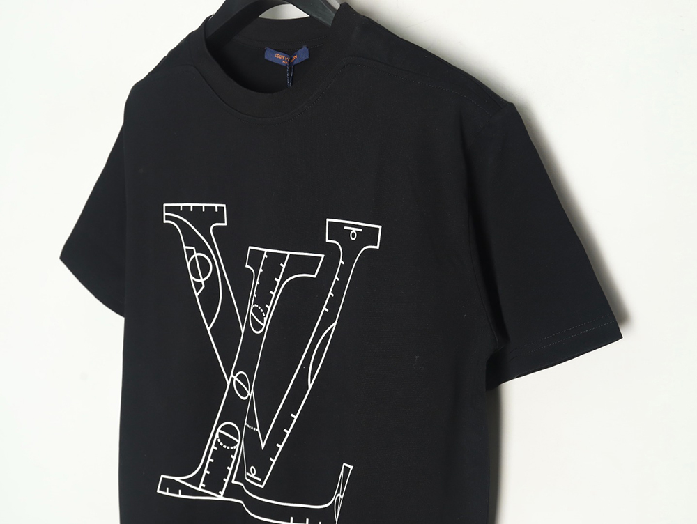 l0*is V*t0n & nba joint logo print short sleeve