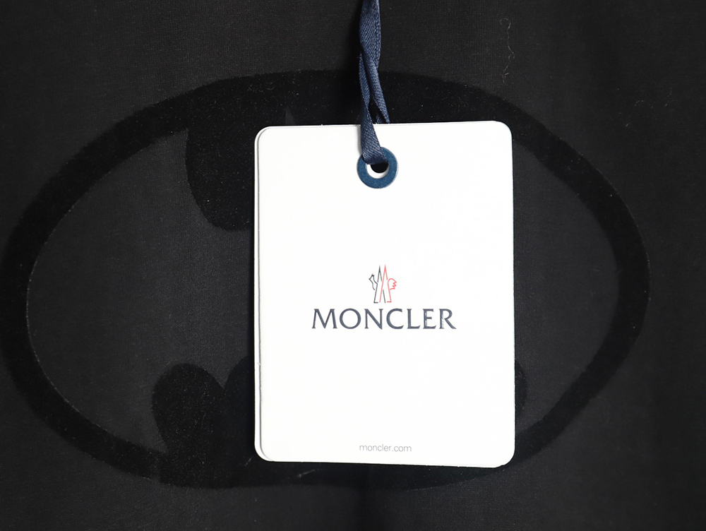 Moncler Batman Logo Short Sleeve T-Shirt