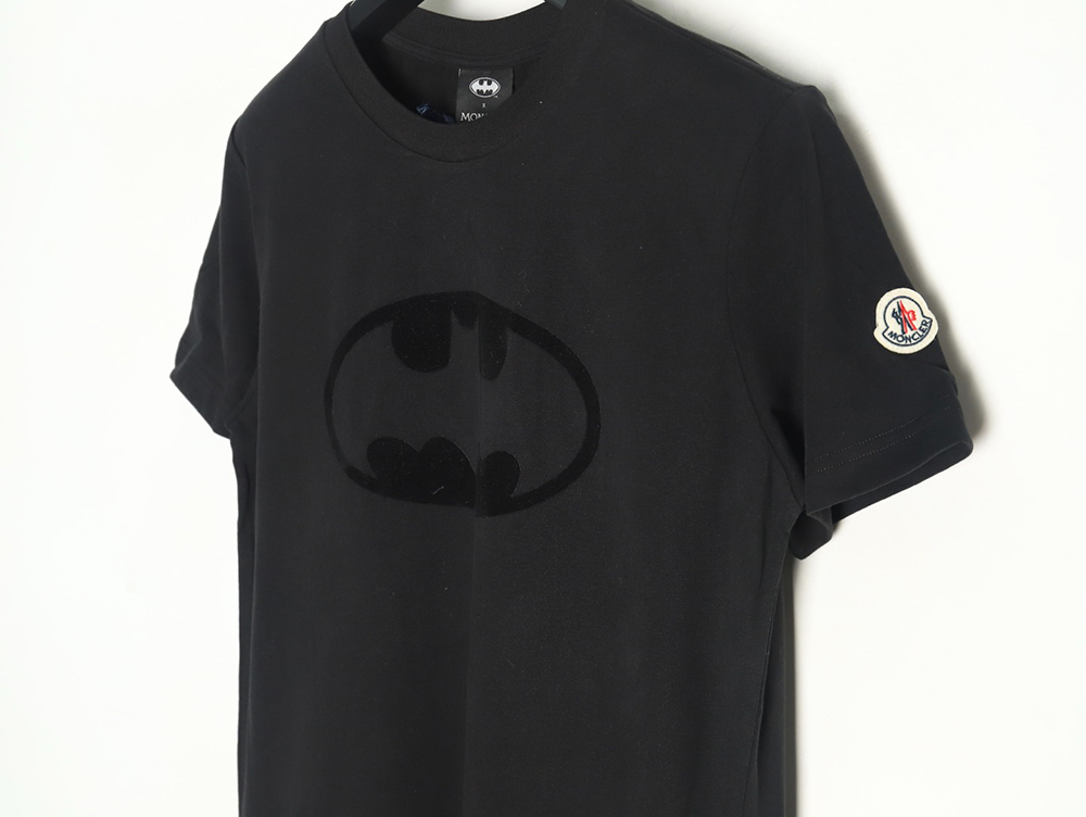 Moncler Batman Logo Short Sleeve T-Shirt