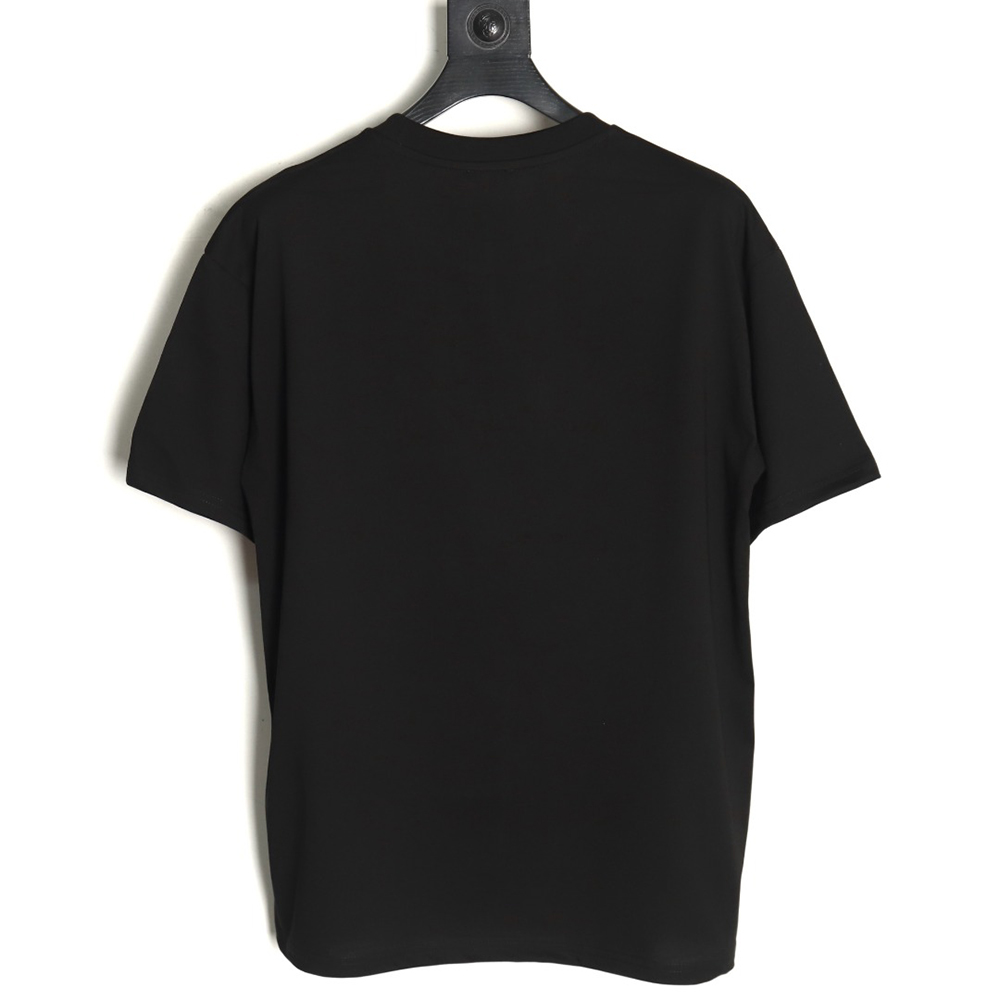 Moncler embroidered letter jacquard short-sleeved T-shirt TSK1