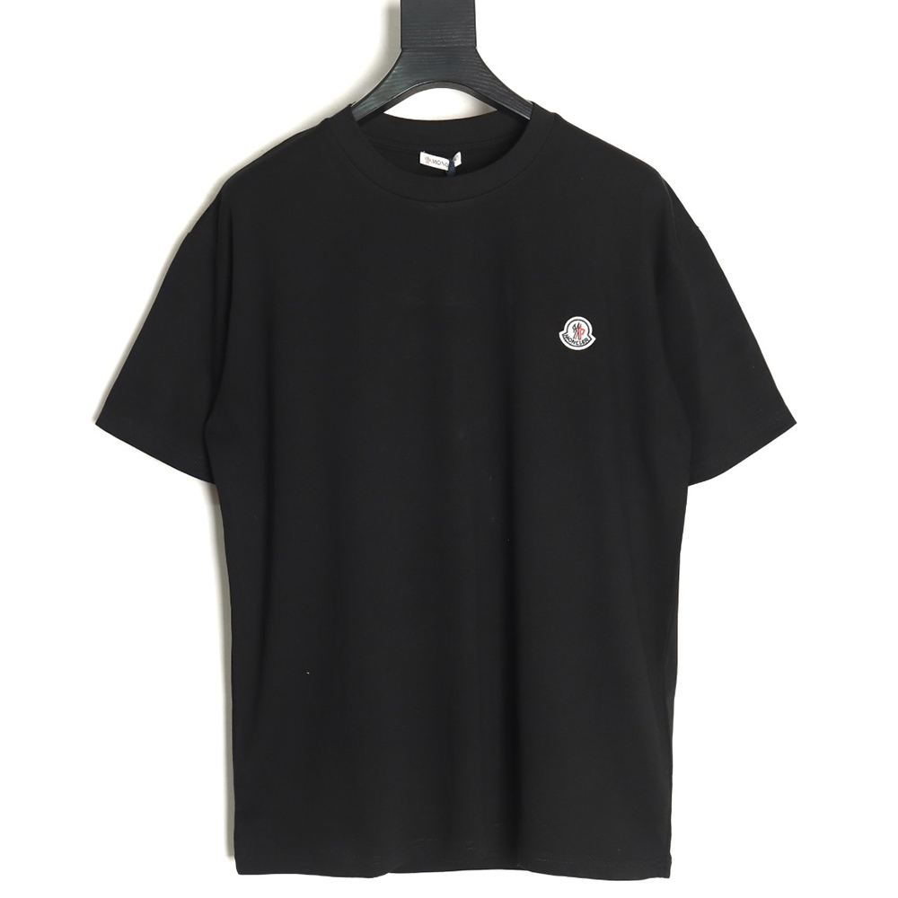 Moncler embroidered letter jacquard short-sleeved T-shirt TSK3