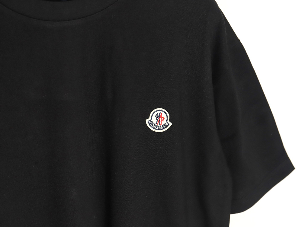 Moncler embroidered letter jacquard short-sleeved T-shirt TSK3