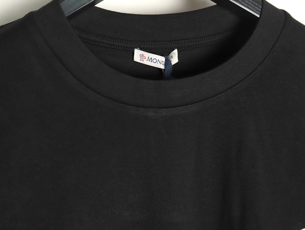 Moncler embroidered letter jacquard short-sleeved T-shirt TSK3