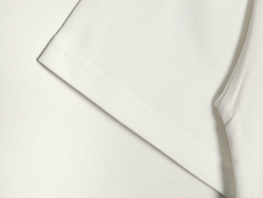 Miu Miu Classic Embroidered Logo Lettering T-Shirt