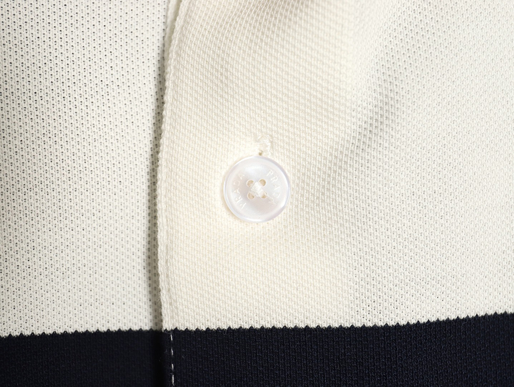 Pra*a striped polo short sleeve