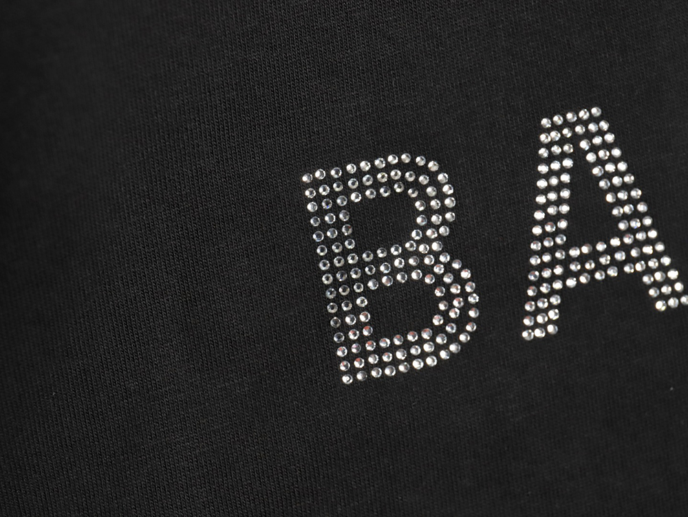 ba*len*cia*ga hot Di*m*nd short-sleeved t-shirt